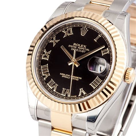 rolex datejust 2 black face|rolex datejust 41mm black dial.